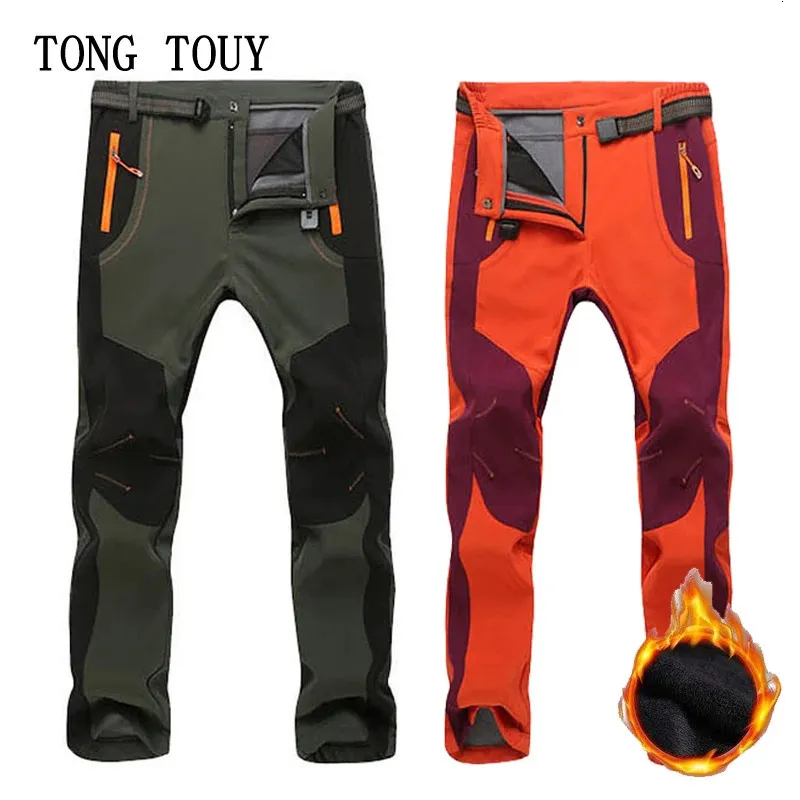 DHgate.com:Mens \u0026 Womens Plus Size Waterproof Winter Fleece Hiking Trekking  Pants:Sports \u0026 Outdoors