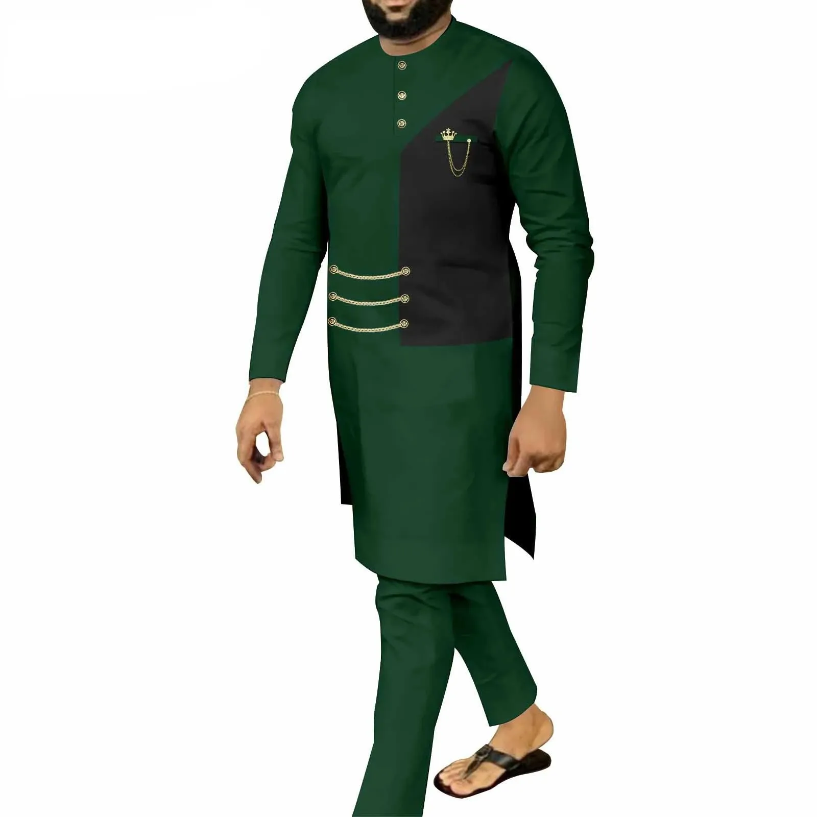 Etniska kläder Casual African Ethnic Men's Suit T -shirt för män Roupas Maculinas Ropa Hombre Conjunto de Moletom Masculino Men kläder 231202