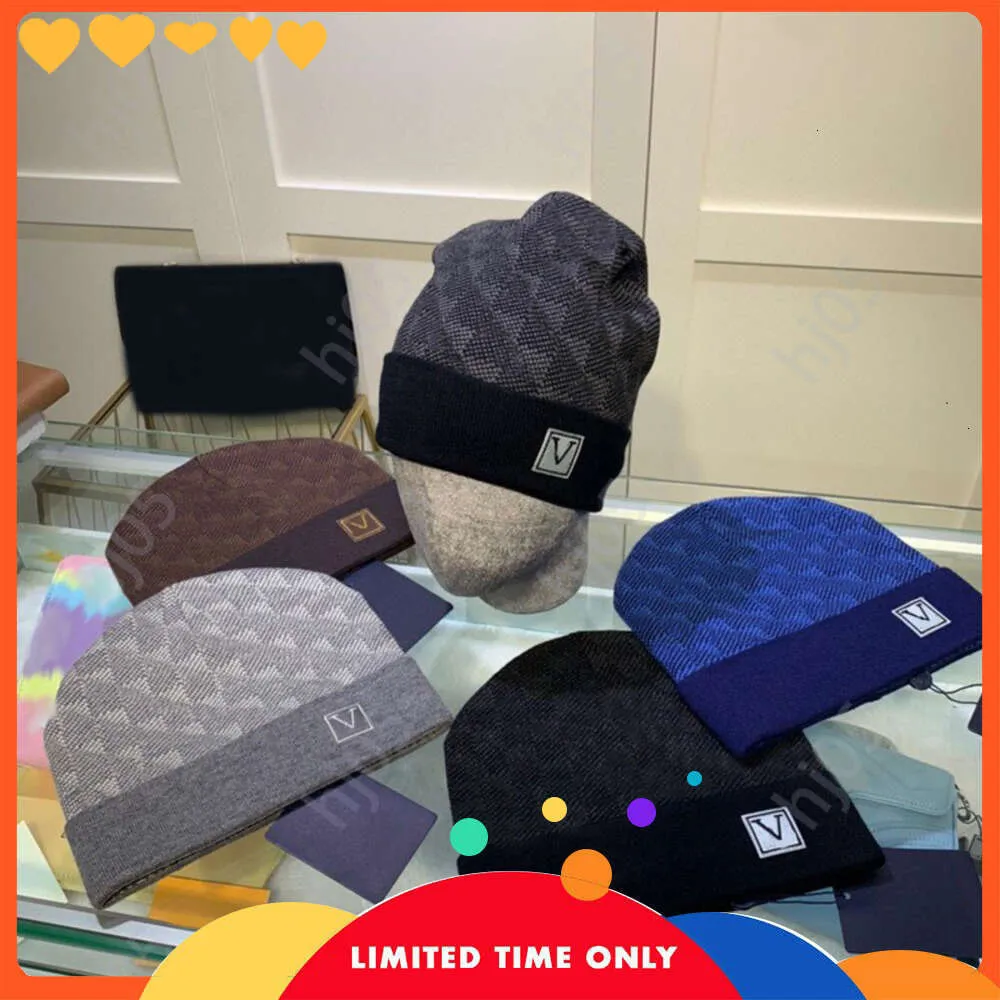 1aplaid Designer Beanie Designer HATS dla mężczyzn dzianinowe czapki zimowe czapkę jesień czapka termiczna czapka narciarstwo