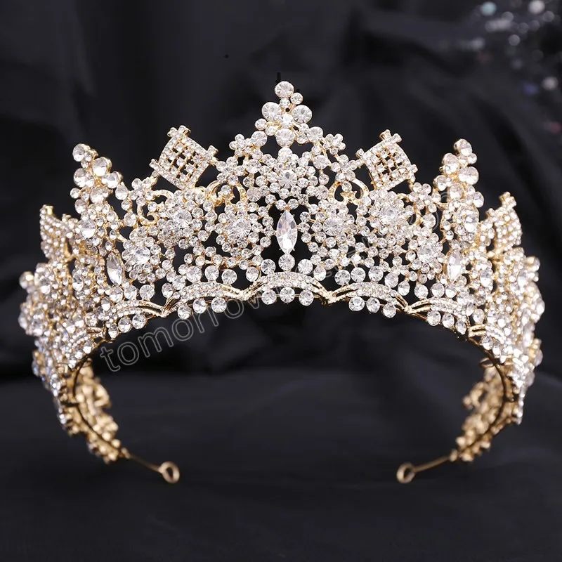 Luxury Crystal Tiara Crown for Women and Girls, Princess  display picture 1