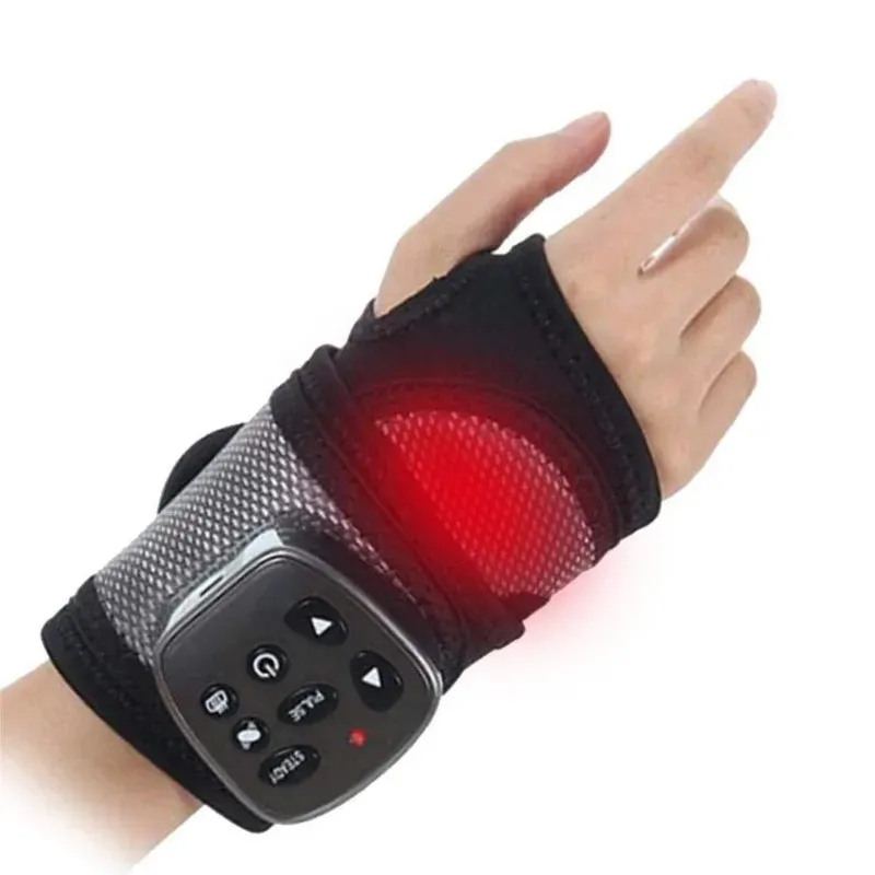 Foot Massager Hanjiang high quality thermal massage wrist massage instrument to relieve hand fatigue care vibration health care wrist band mas 231202