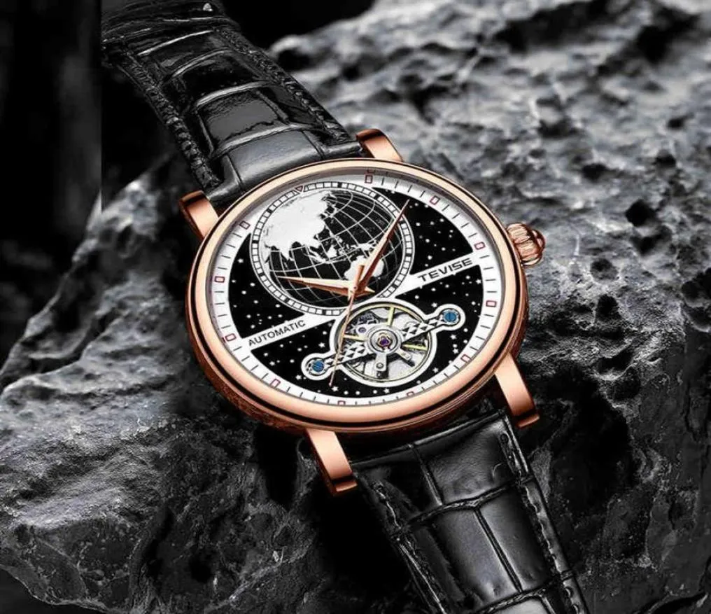 Tevise Brand New Luxury Automatic Watches Mens Business Mechanical