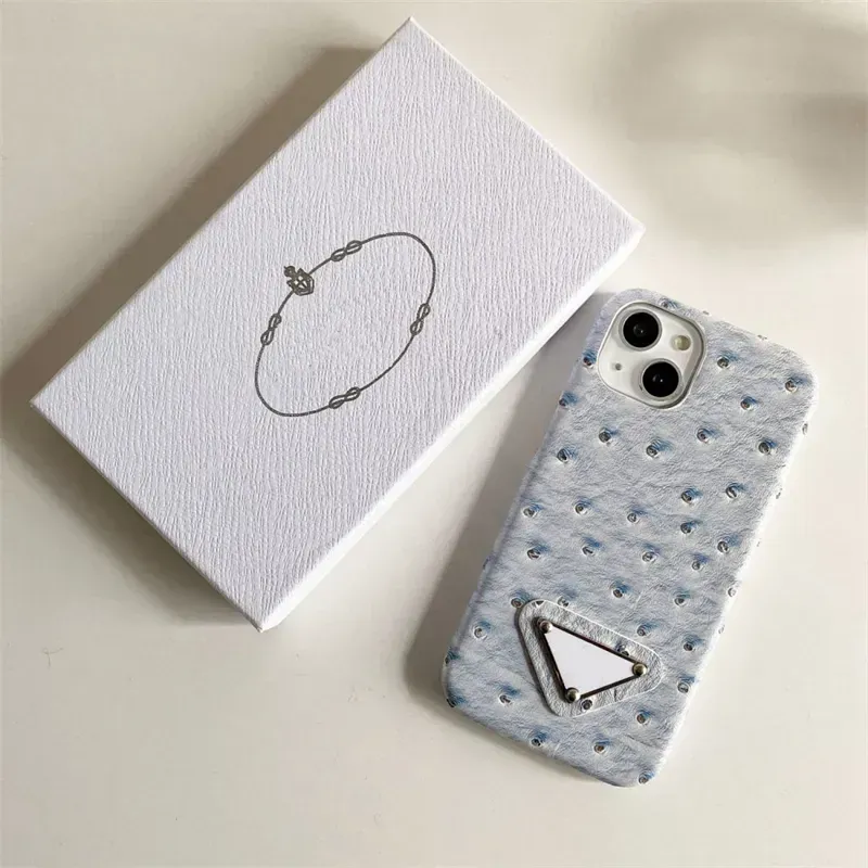 Fashion High End IPhone Case Designer Ostrich Pattern Phone Case For IPhone 12 Pro 11 6 7 8 Xs Xr X Plus 13 Protective Cover CYG2391211