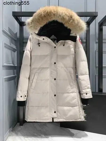 Parkas Pour Femmes Designer Canadian Goose Version Mi Longue