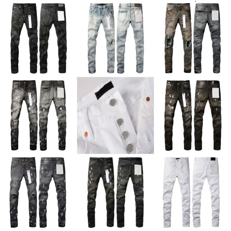 Designer-Jeans von PURPLE BRAND für Männer und Frauen, neue Jeans, Sommerloch, hohe Qualität, Stickerei, Selbstkultivierung und kleine Füße, Modegröße 28–40