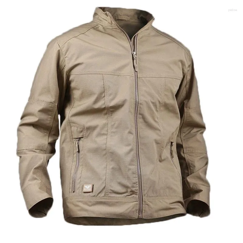 Vestes pour hommes 2024 printemps tactique champ bombardier veste vêtements militaires légers force spéciale automne décontracté mâle mince pilote manteau