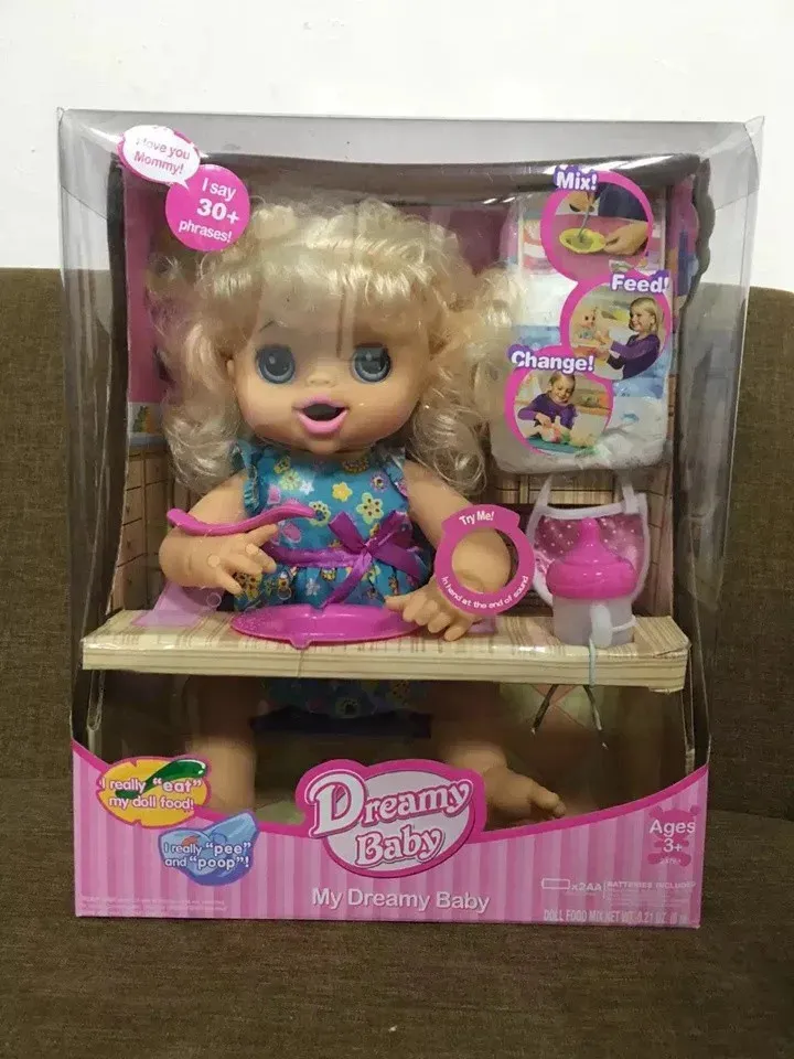 Dolls 40cm Simulation Fashion Can S Eat Food Drink Water Milk Pee
