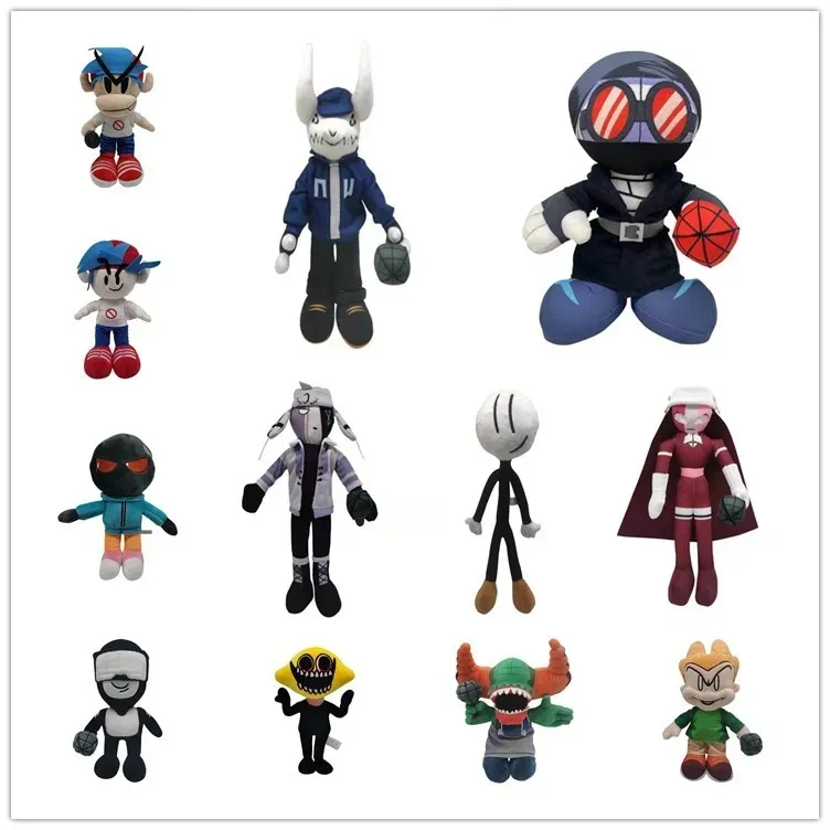 Plush Anime Friday Night Funkin Plush Toy Doll: Soft Relleno ...