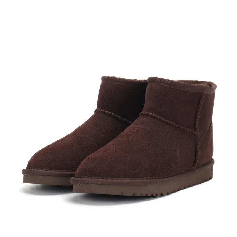 Designer Laarzen Tasman Mini Dames Winter Australië Tasman Platform Boot Bont Slipper Enkel Wollen Schoenen Schapenvacht Echt Leer Klassieke Merk Casual Laarzen Maat 34-43