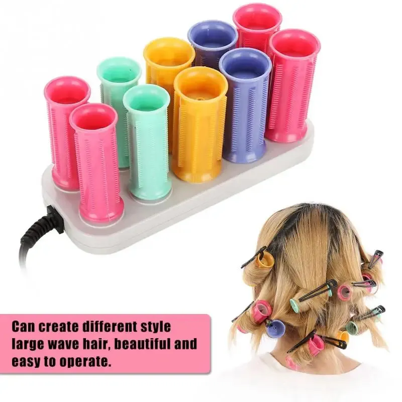 Heated hair curler sale