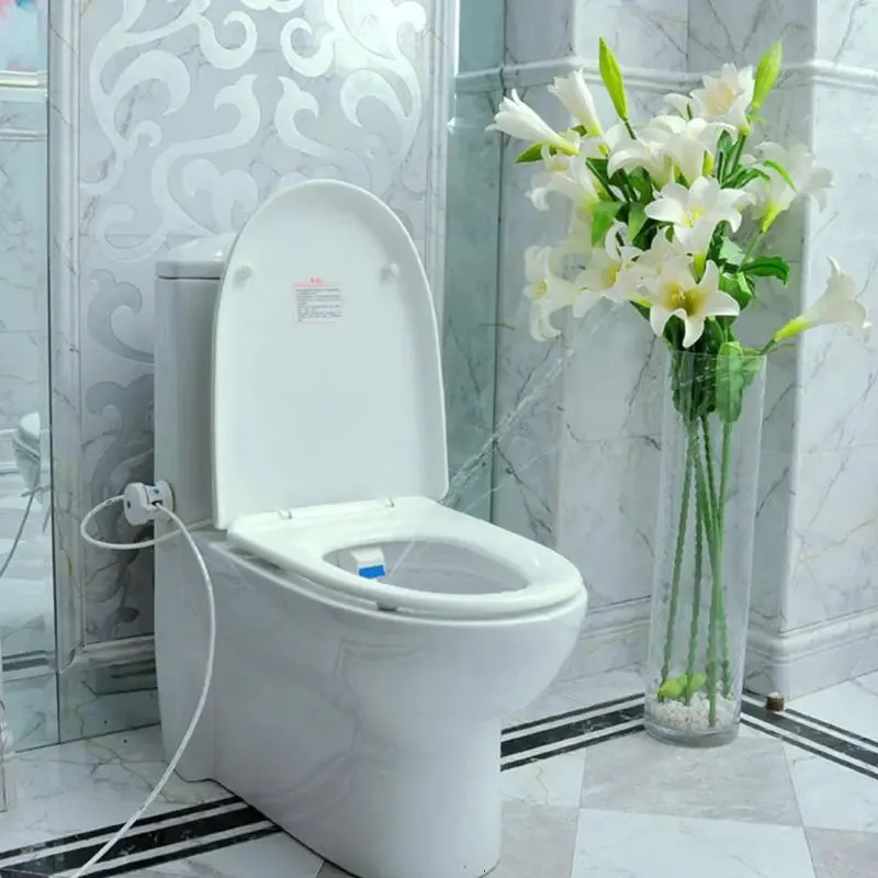 Badaccessoireset Badkamer Slimme Toiletbril Bidet Deksel Ass Flusher Intelligent Doorspoelen Sanitair Apparaat 231202