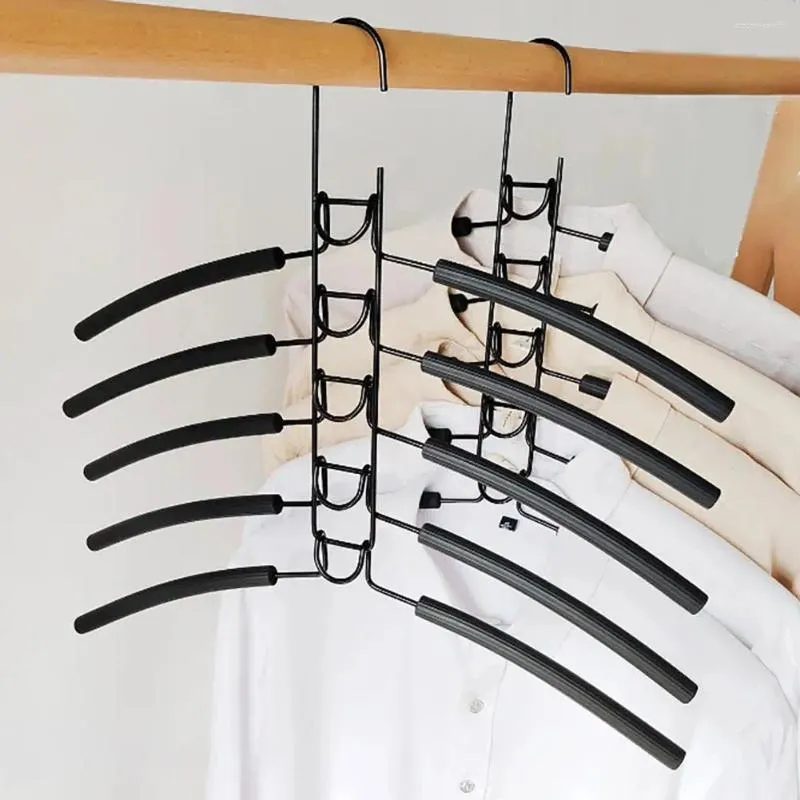 Hangers Clothes Hanger Combo Pack Space-saving Closet Organizers Multi-layer Clothing For Shirts Dresses Sweaters Anti-slip