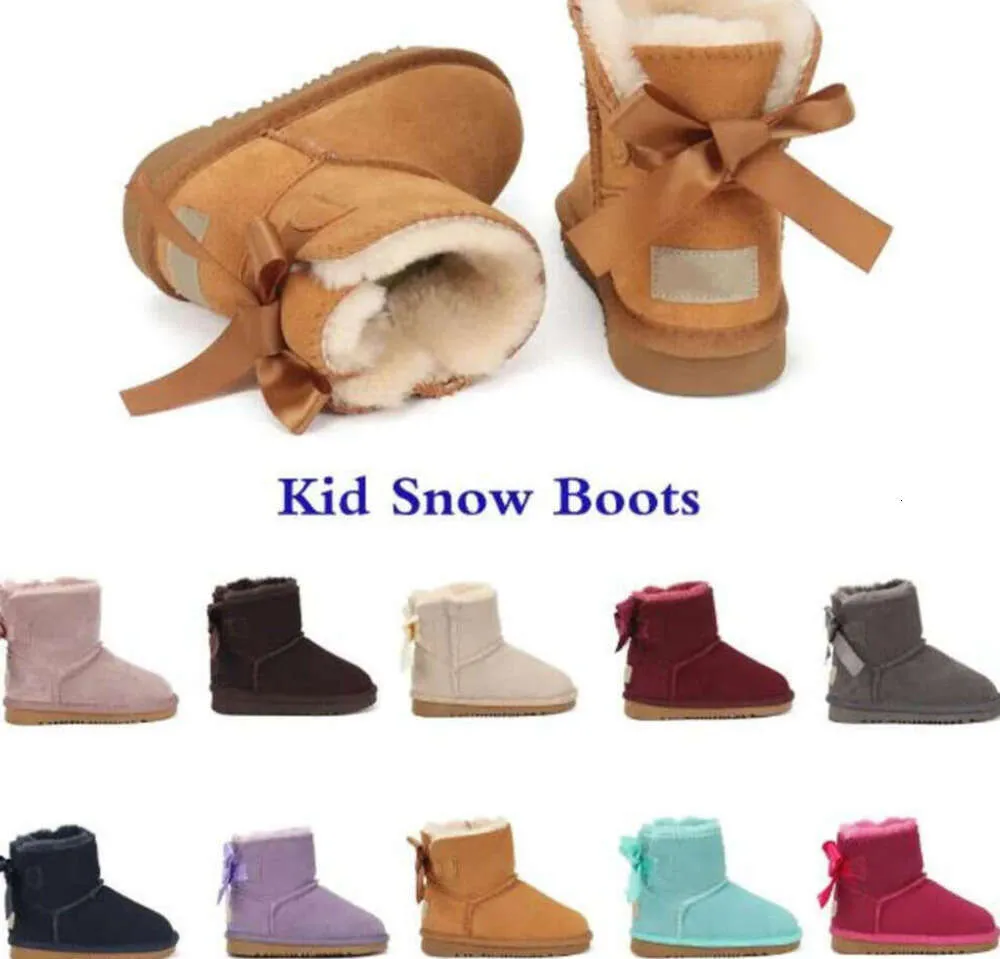 UG G New Boots Kids Australia Snow Boot Designer Childres Shoes Winter Classic Ultra Mini Mini Mini Botton Boys Boys Boys Boys Boys Ankle Booties Kid Fur Boots for Kids