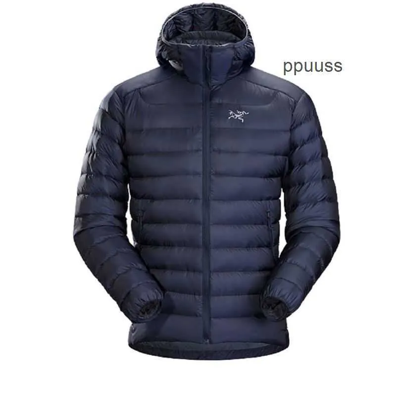 Projektant Arcterys Kurtki Autentyczne męskie płaszcze Arc Cerium LT/Serium850 Warm Anti Splash Windproof Down Jacket 29675