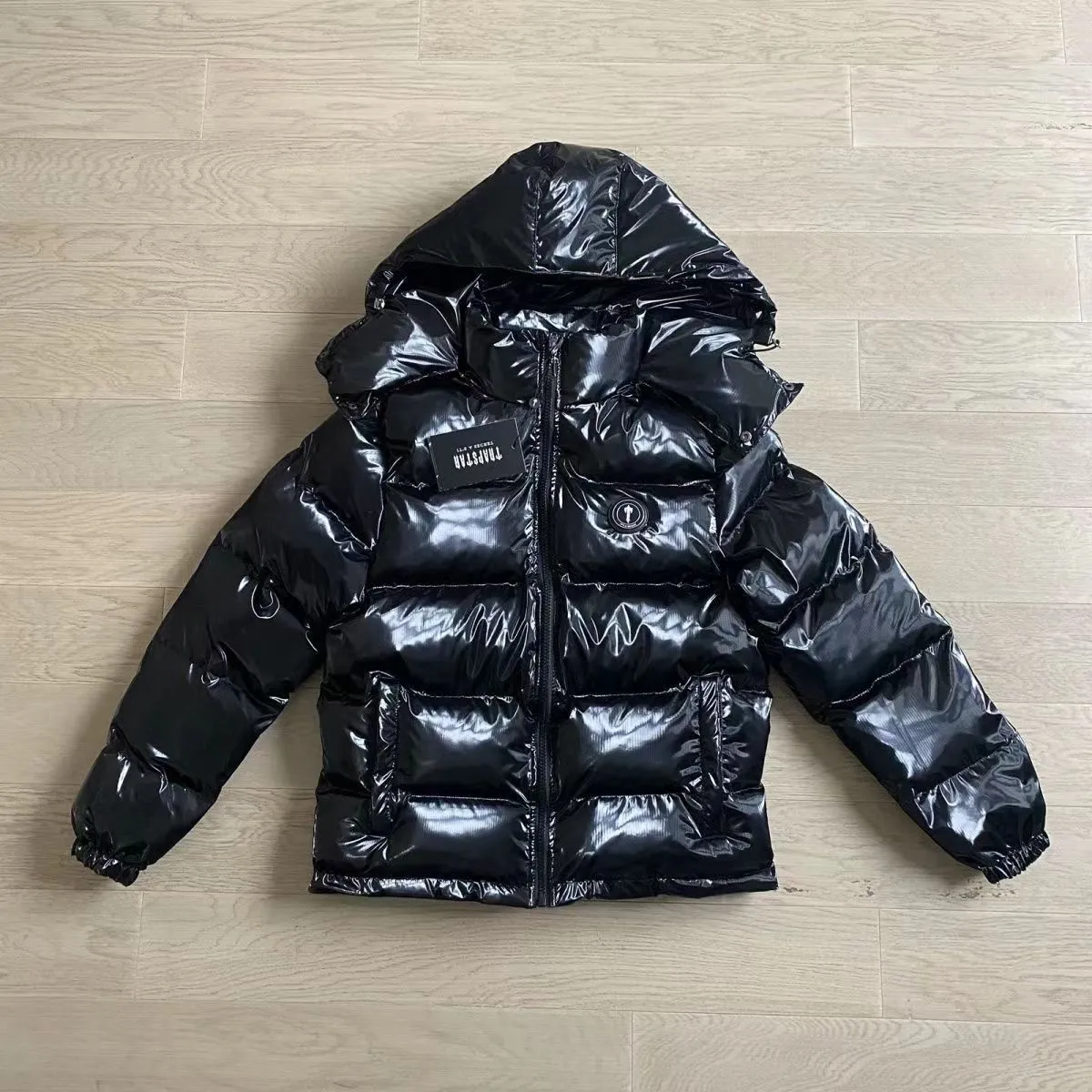 Designer Trapstar Jacket London Decoded Hooded Puffer 2.0 Gradient
