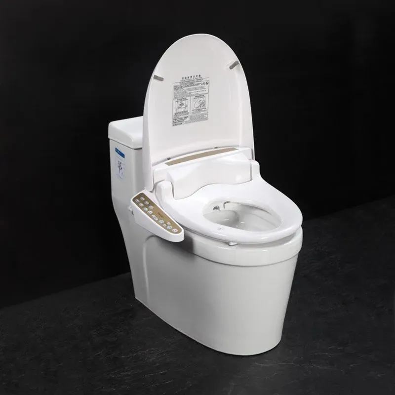 Tuvalet Koltukları Akıllı Isıtmalı Bide Koltuk Anında Tip WC Sitz Akıllı Otomatik Kapak Kapak Elektrikli Kadın Çocuk 231202