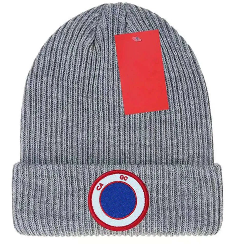 2023 Designer beanie Canada gebreide muts Wintermuts Letter designer vrije tijd cand goose hoed klassieke Winter warme gebreide mutsen Kerstcadeau 16 Kleuren unisex