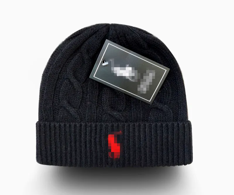 Luxury Polo Beanie Designer Knitted Cap For Men And Women Classic