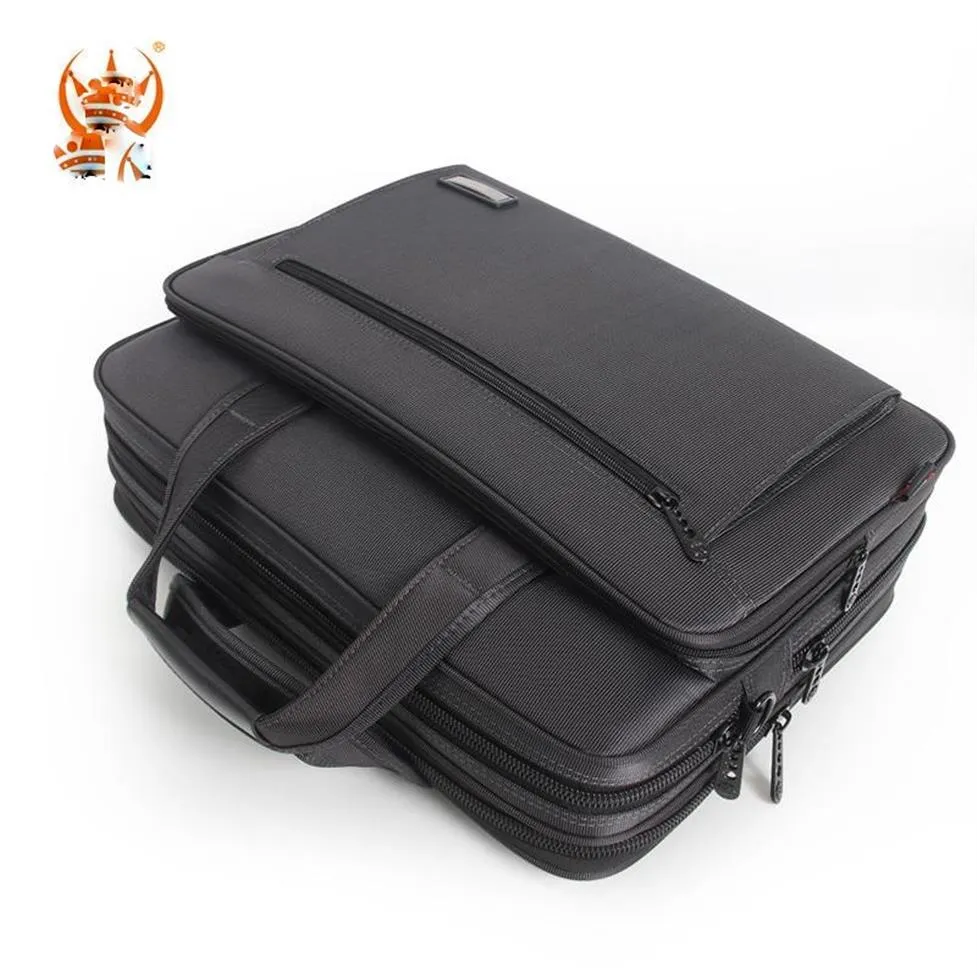 Computer Laptop Men Business Briefcase Oxford Water-proof Travel Bag Casual Shoulder Cross body Large Capacity Handbag237p
