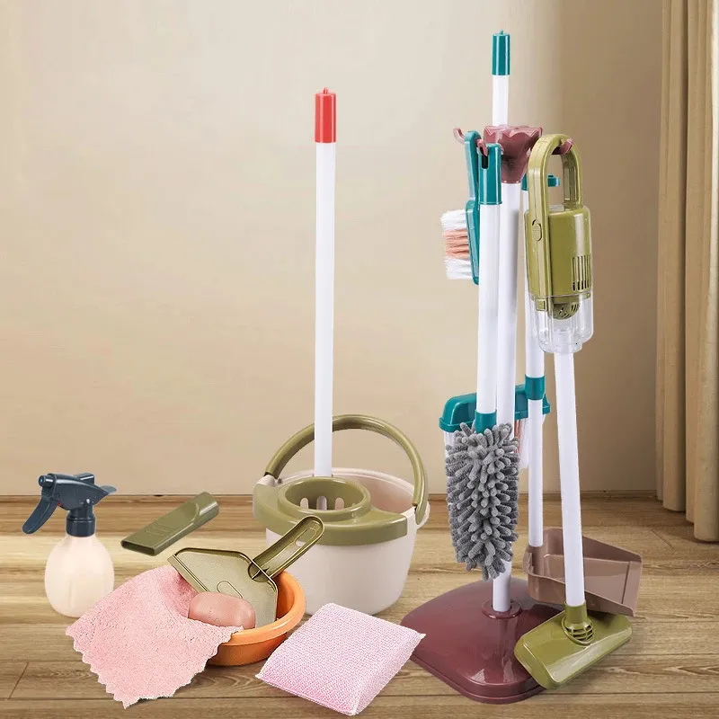 thumbnail image 2 of AirAds Dollhouse 1:12 Scale Dollhouse Miniature Accessories Mini Mop... 2 of 11
