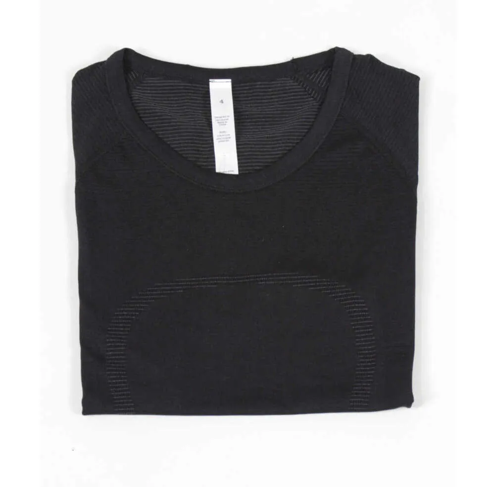 LU-2.0 Swiftly Tech Женская бесшовная футболка для йоги с короткими рукавами, облегающая легкая, быстросохнущая спортивная рубашка, впитывающая влагу, дышащая, для фитнеса, новый тренд 95ess1151