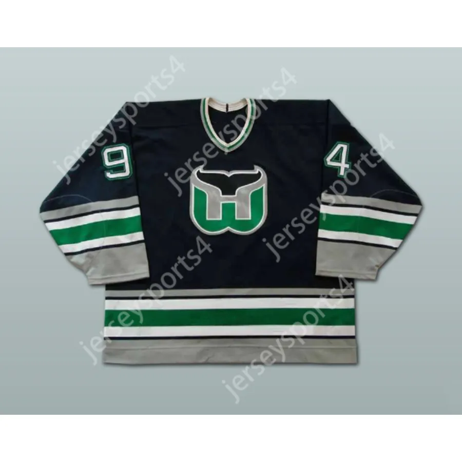 Personnalisé BRENDAN SHANAHAN WHALERS 94 JERSEY DE HOCKEY NOUVEAU Top cousu S-M-L-XL-XXL-3XL-4XL-5XL-6XL