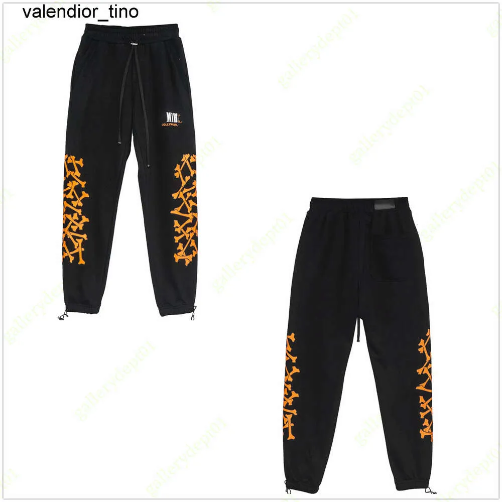 2023 hombres pantalones de carga pantalones de diseño puro algodón polar borla letras jogger suelta casual versión de gran tamaño jogging Terry para hombre para mujer pantalón