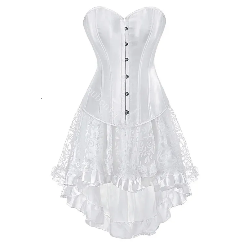 White corset dress clearance costume