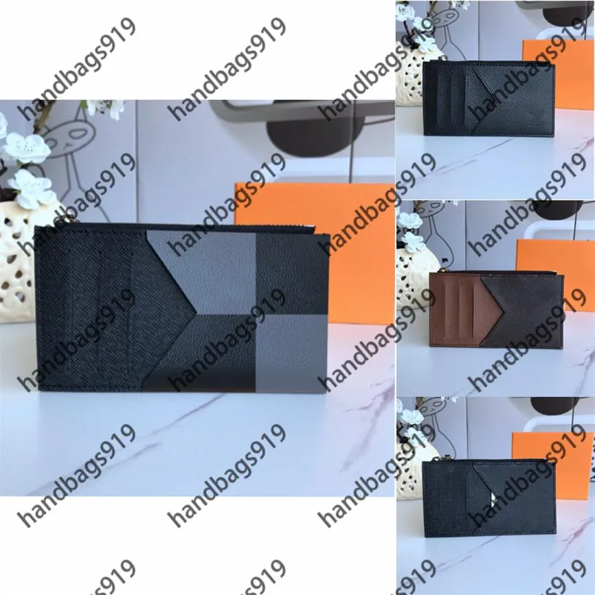 カードパッケージウォレットウーマンファッションマルチファンクパッケージメンズバッグホルダーレーダーレザーウォレットデザイナーオリジナルストリートレトロ220p