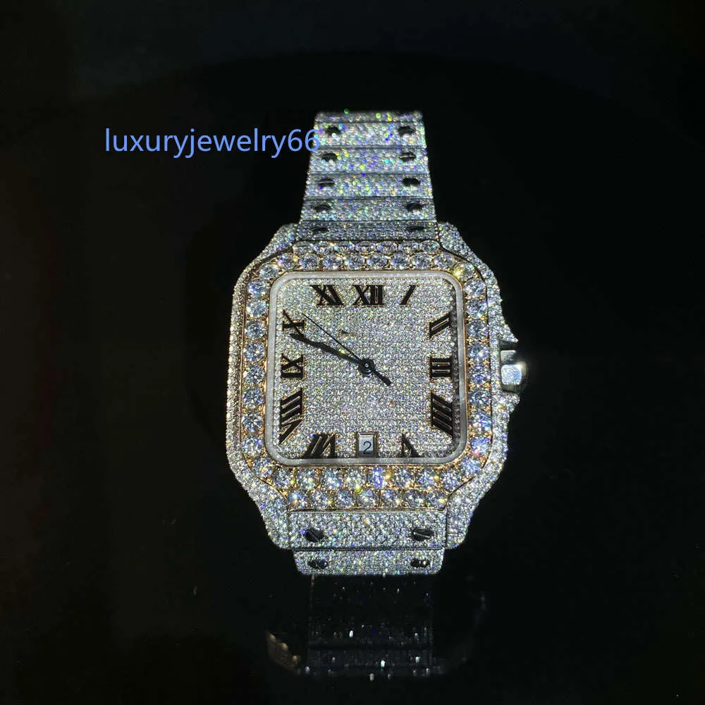 Iced out vvs watch 2025