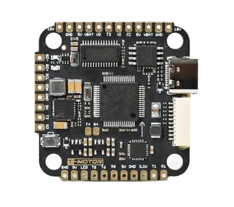 T-MOTOR Pacer F7 F722 contrôleur de vol simple face STM32 F722 BetaFlight avec Interface type-c pour Drones de traversée FPV