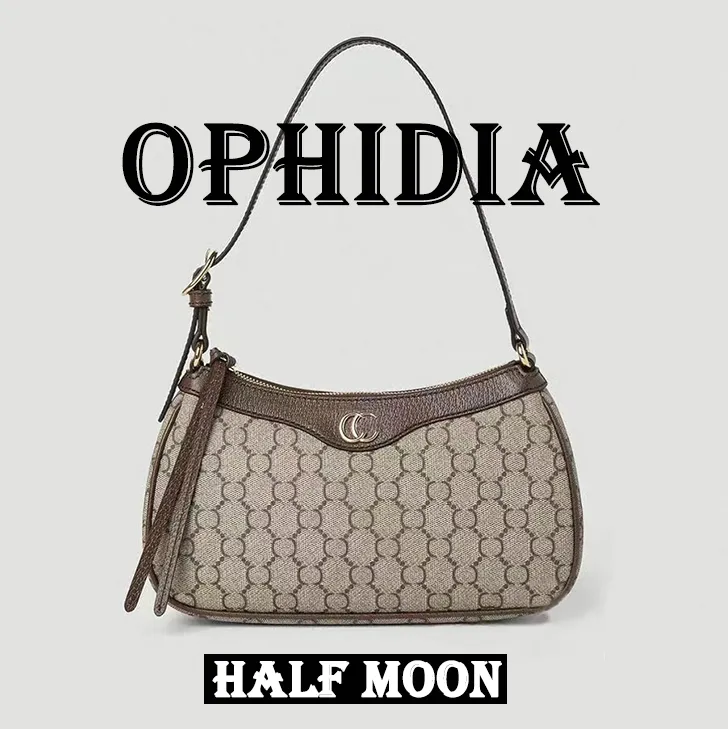 Designer-Tasche, Umhängetaschen, Tragetaschen, klassisch, Ophidia, luxuriös, Cross-Body, Damenmode, Vintage, Unterarm-Handtasche, echtes Leder, vielseitig tragbar, Weihnachtsgeschenk