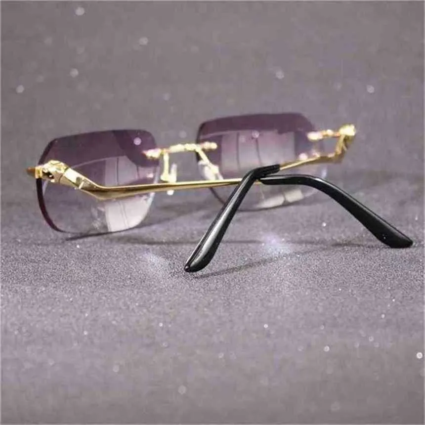 Pantera di lusso per uomini e donne Nuovi occhiali Cornice Decorazione Accessori Sfilata di moda Occhiali OculosKajia Nuovo