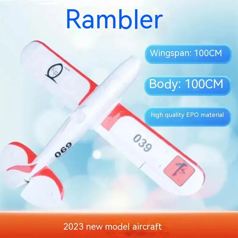 Aircraft Modle Model Electric Remote Control Ranger Fixed Wing Racing EPO100cm Span 231204