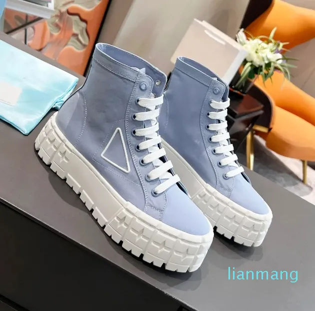 2023Casual Schoenen Nylon Gabardine Sneaker Klassieke Canvas Platform Schoen Merk Mode Stylis Bf