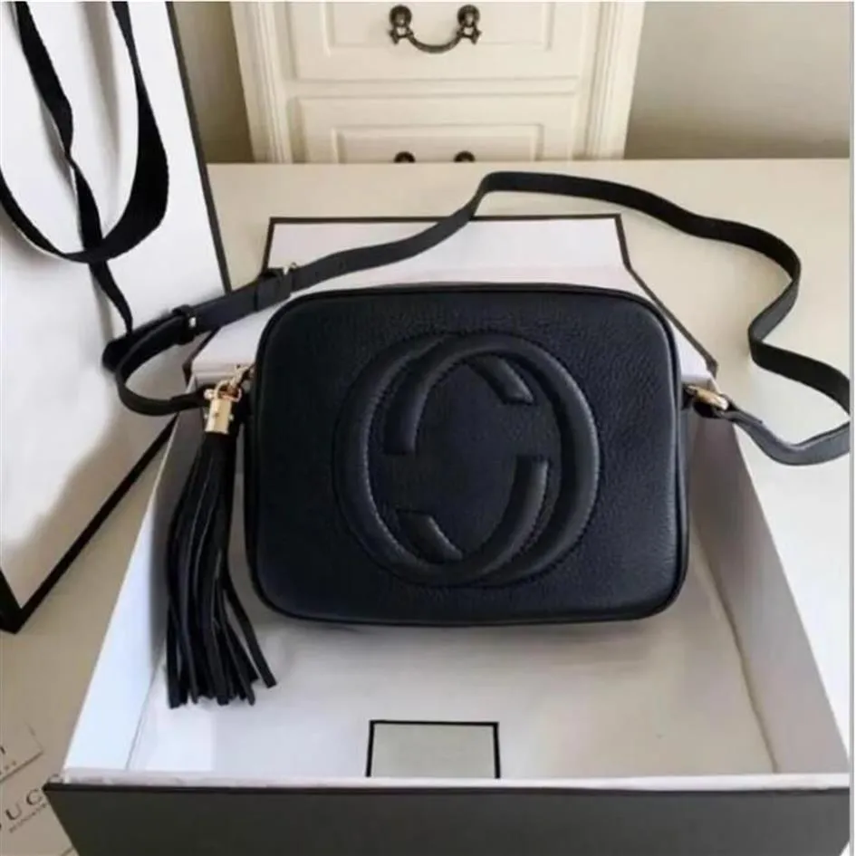 Women Fashion Bag Famous Brand Designer Shoulder Bag Tassel Soho Bags Ladies Tassel Litchi Profil Women Messenger Bag 308364258K