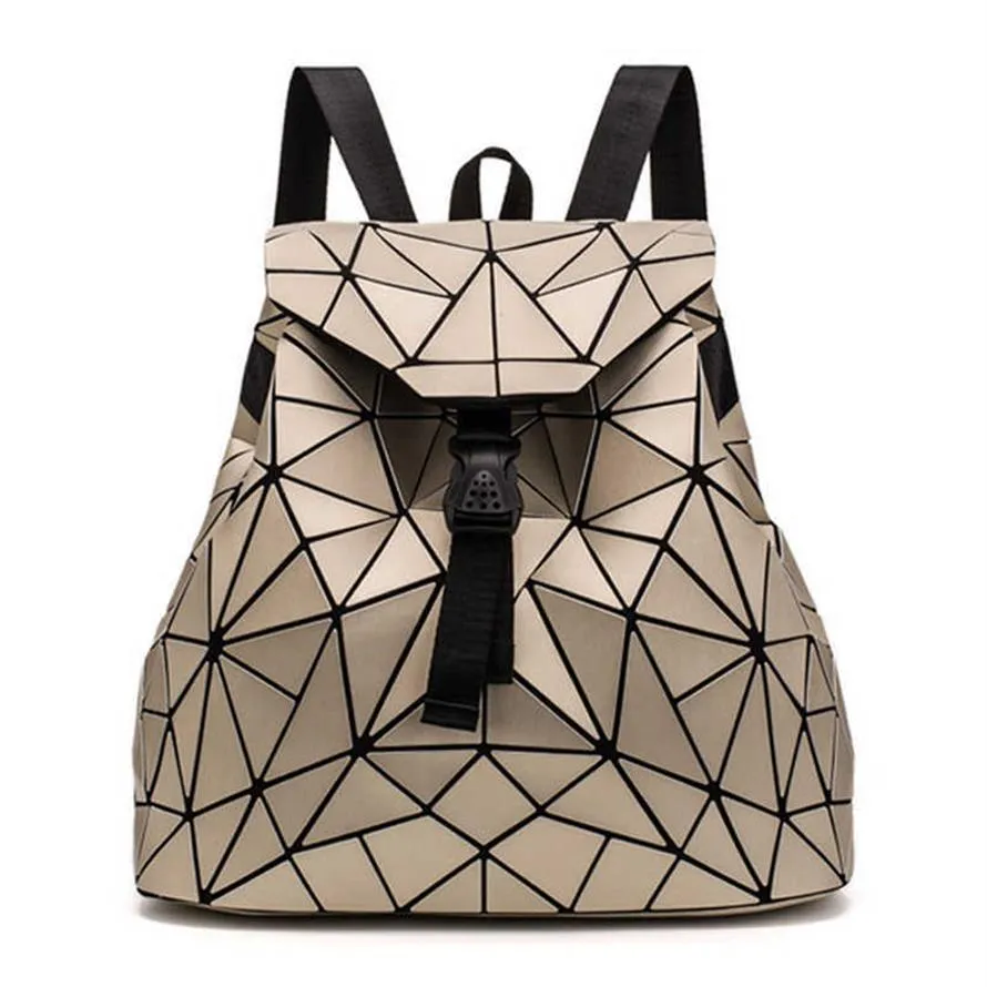 2020 nouvelles femmes hologramme sac à dos sacs à dos géométriques filles voyage sacs à bandoulière pour femmes fourre-tout concepteur de luxe mochila mujer X052232O