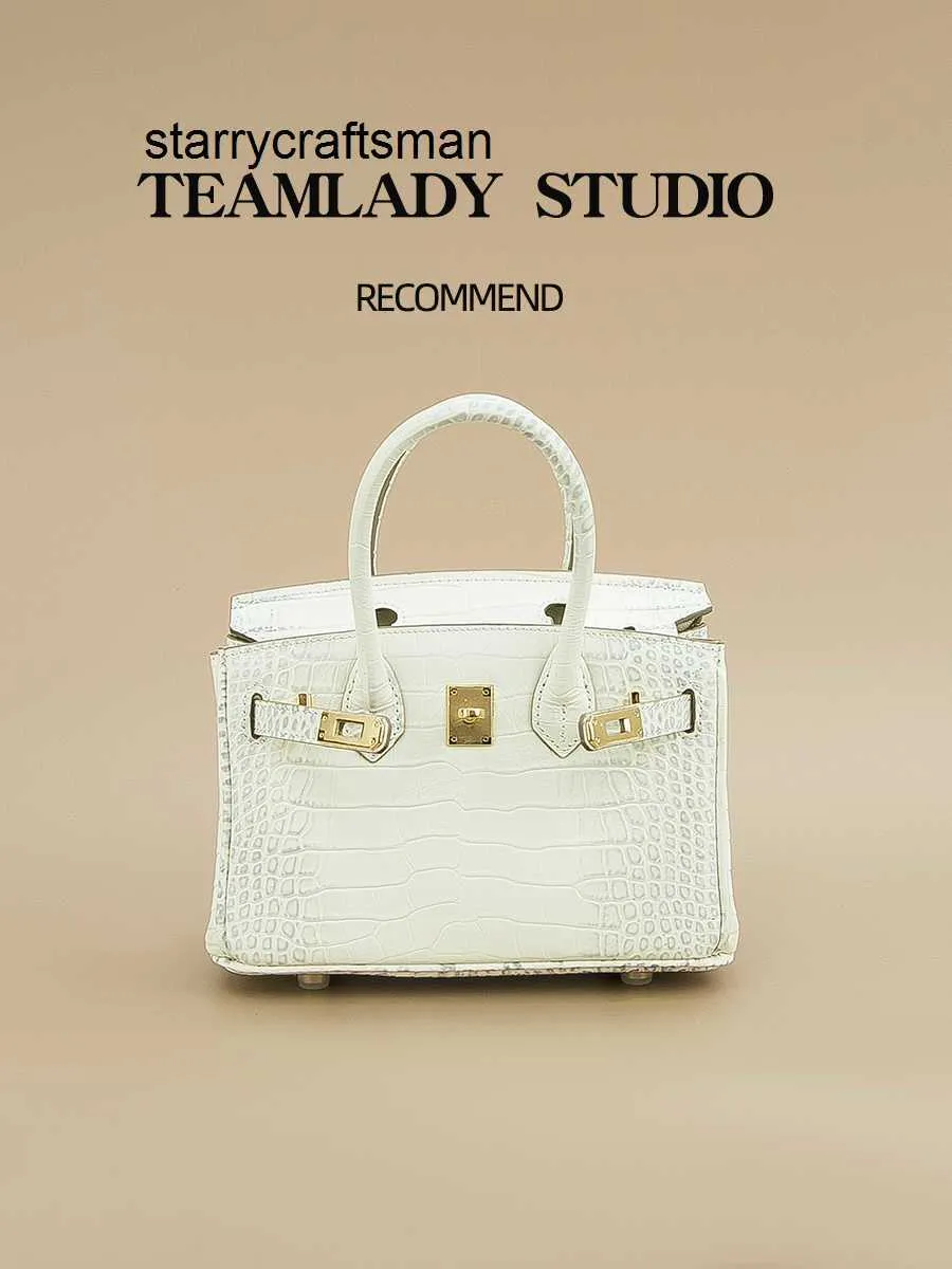 Sacs en cuir véritable Teamlady, manteau en cuir de vache de qualité supérieure, motif Crocodile de l'himalaya, petit sac à bandoulière, sac à main pour femmes