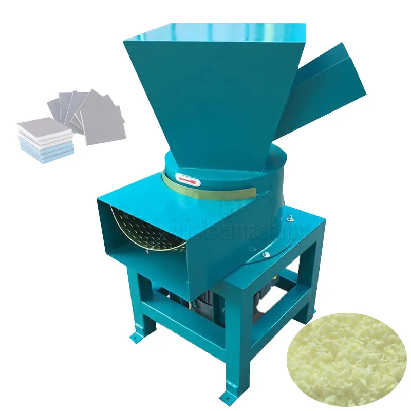 High efficiency commercial automatic filled foam shredding machine sofa factory sponge crushing machine high speed pulverizer