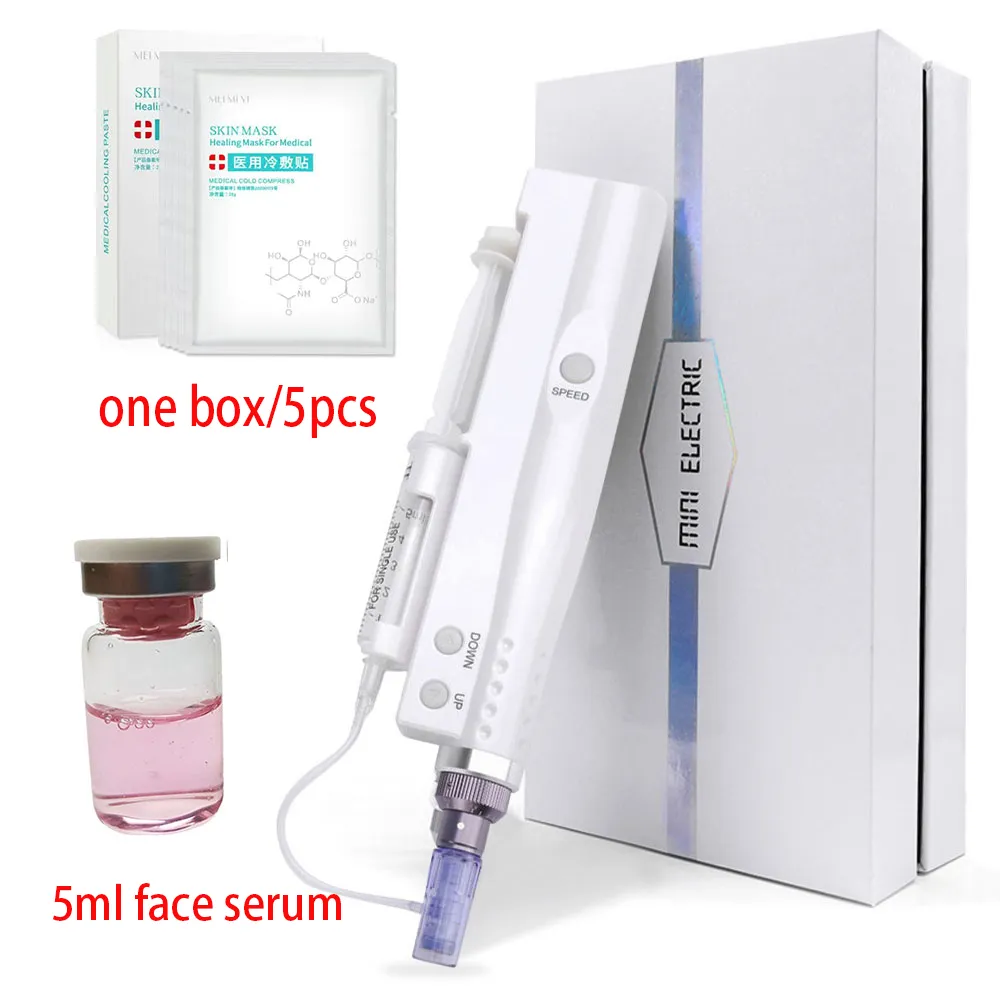 Microneedle sans fil mésothérapie Derma stylo Microneedling pour la réparation de la peau éclaircissant Anti pores resserrement hydratant