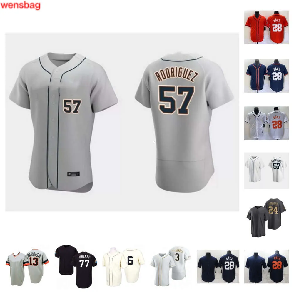 34 Jake Rogers 17 Grayson Greiner 32 Michael Fulmer Baseball Jersey 42 Jackie Robinson 50 Julio Teheran 29 Tarik Skubal 6 Al Kaline 9 Harold Castro 60 Akil