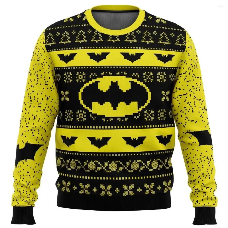 Herrenpullover 3D-Sportbekleidung und erstklassige Herbst-Winter-Kleidung Hahaha Weihnachten Merry Clown Pullover für Herren