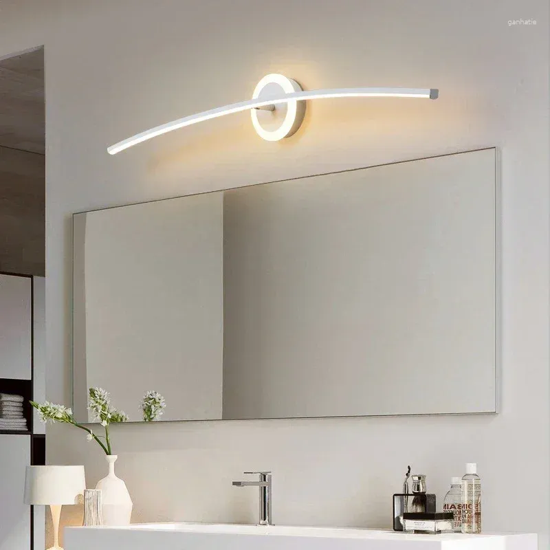 Wandlamp badkamer licht spiegel huis eetbevestiging armatuur keuken moderne luxe woonkamer slaapkamer el bar hogar café decor