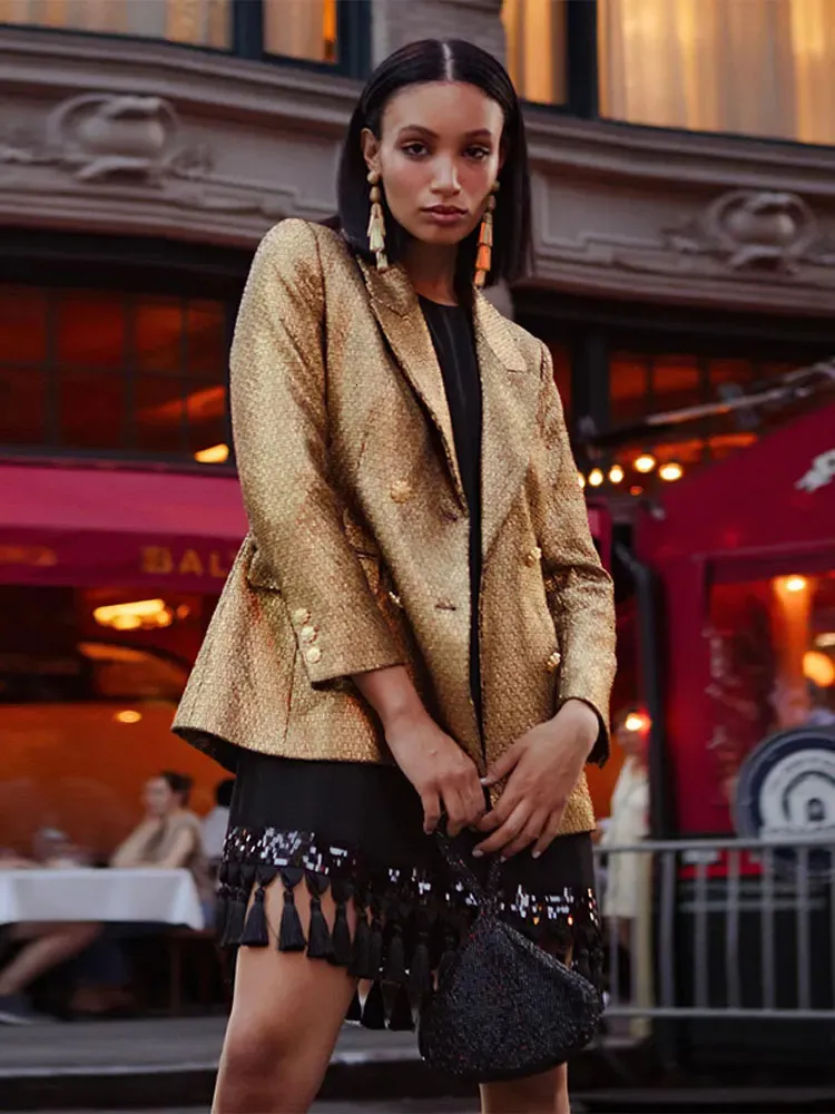 Metallic suit jacket sale