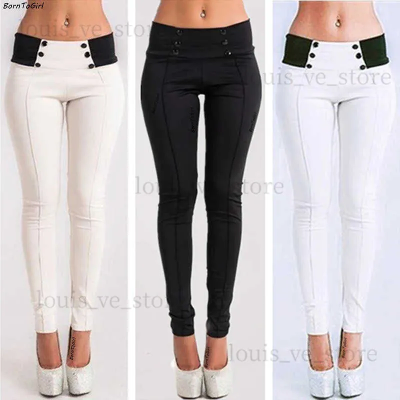 Kadınlar kot pantolon borntogirl kadın yüksek bel skinny jeans tozlukları kadın seksi siyah beyaz gri streç ince kot pantolon sıkı kot femme y2k t231204