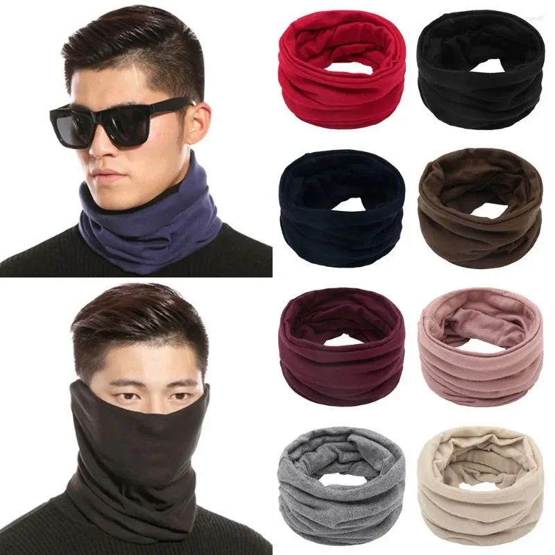 Bandanas Skiing Cycling Windproof Outdoor Neck Balaclava Face Bandana Mask Collar Scarves Cover Warmer Knitted Scarf