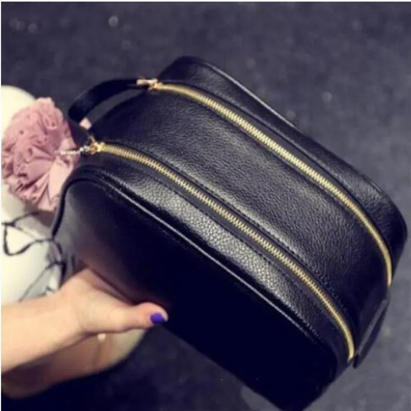 26 cm Jakość mężczyźni podróżujący torba toaletowa projekt mody Kobiety do mycia torby kosmetyczne kosmetyczne torebki makijażowe torebka 20183S