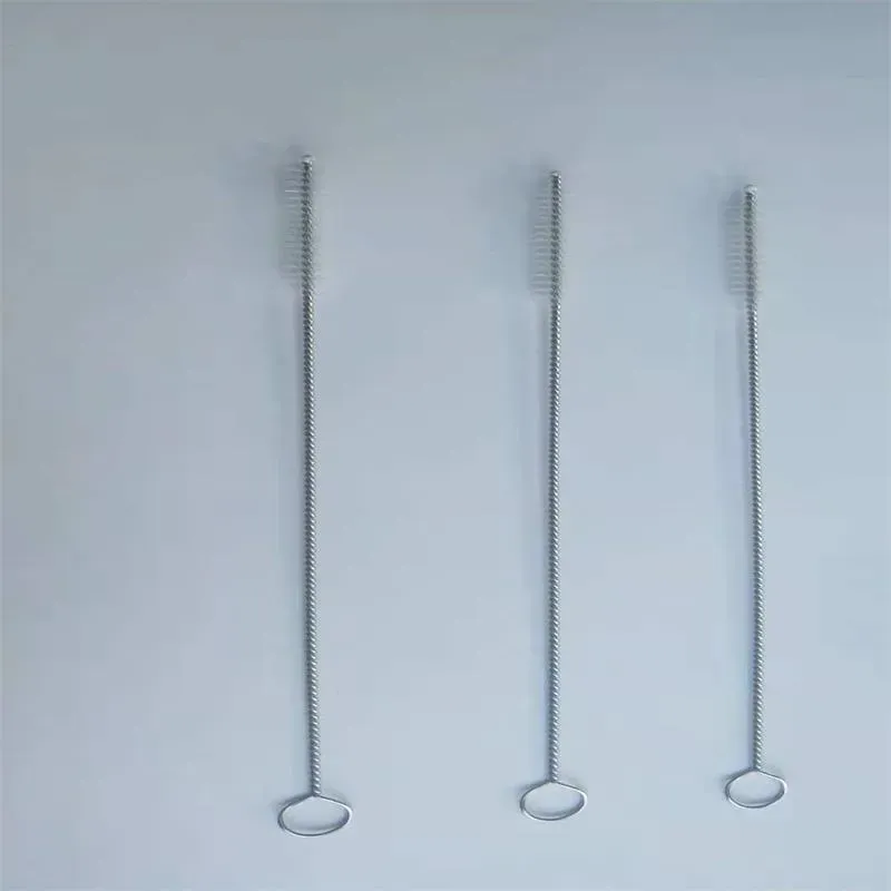 Stainless Steel Straw Cleaning Brushes Baby Bottle Clean Tools Wash Drinking Pipe Brushes Cleaner