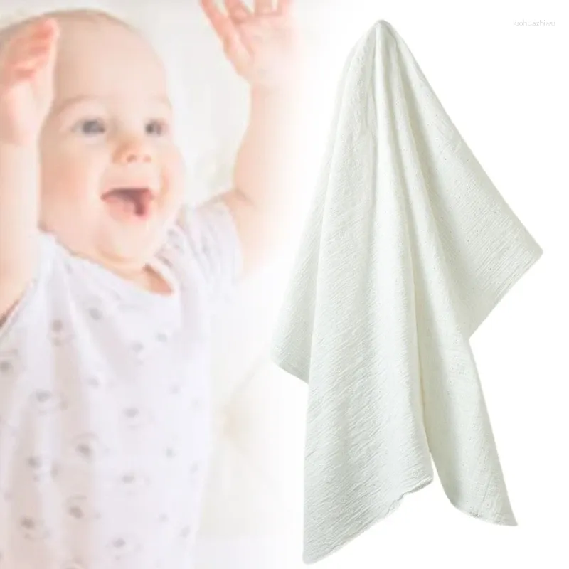 Couvertures B2EB Gaze absorbante Serviette de bain pour bébé Garçons Filles Gant de toilette en coton Couverture pour bébé Multi-usages Léger