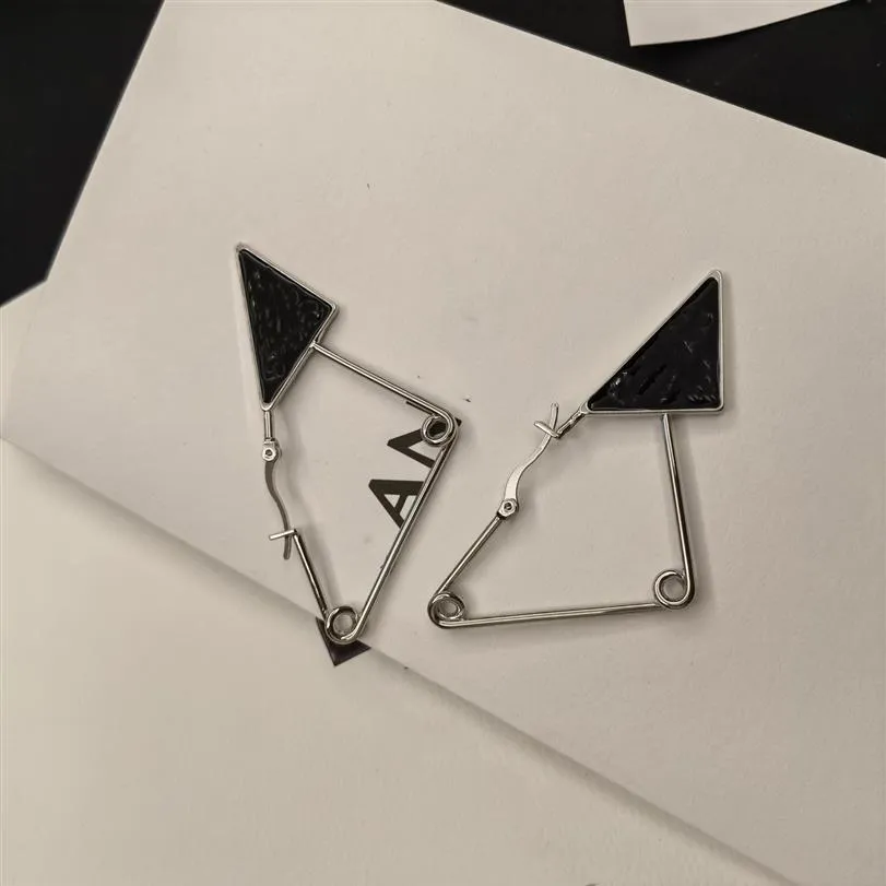 European and American triangle letters Dangle & Chandelier punk couple earrings high quality and fast delivery248T